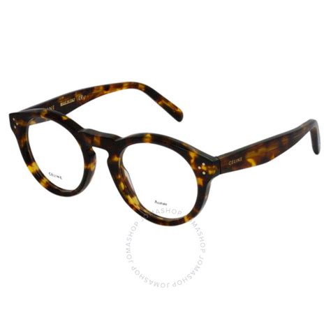 Celine Blonde Tortoise Eyeglasses 41381 0E88 47 